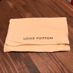 Louis Vuitton dust bag